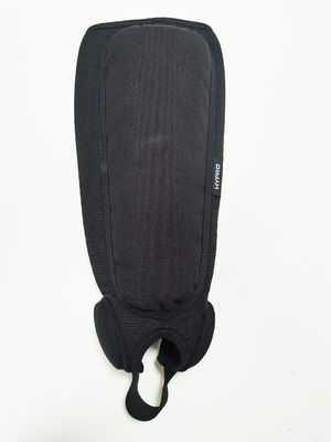 Padded Protective Gear Soccer Shin Guards With Ankle Support and Adjustable Straps