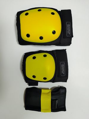 Impact Resistant PP Roller Skating Protective Gear Breathable Mesh Cloth