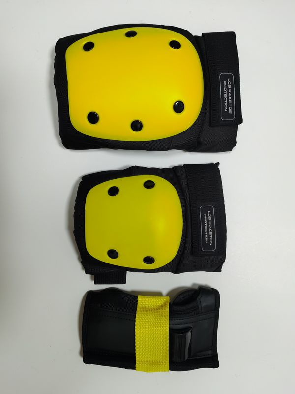 Impact Resistant PP Roller Skating Protective Gear Breathable Mesh Cloth